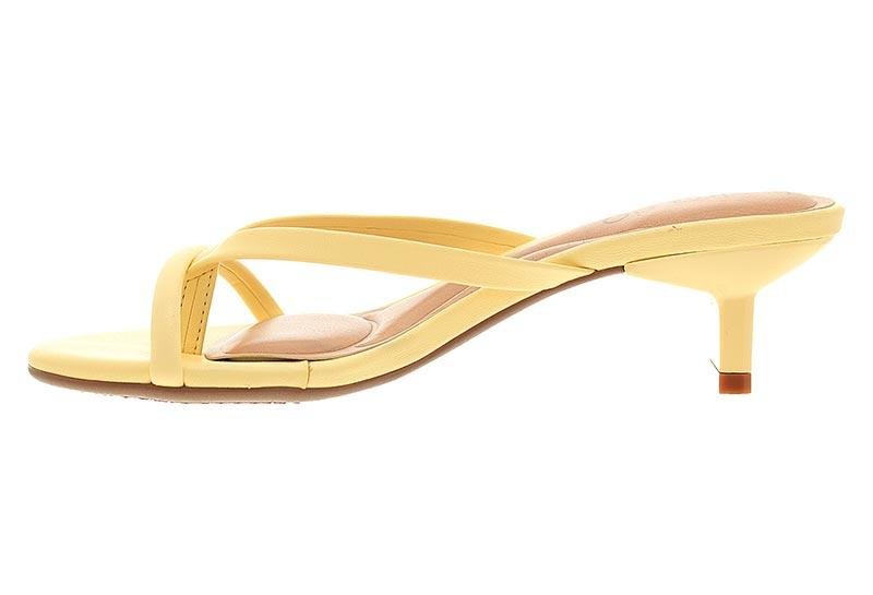 Tamanco Feminino Beira Rio 8549-100 Amarelo 4