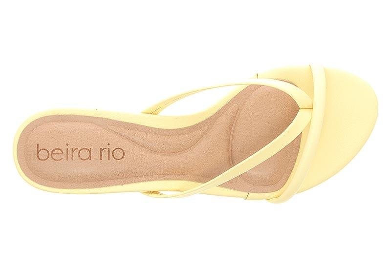 Tamanco Feminino Beira Rio 8549-100 Amarelo 5