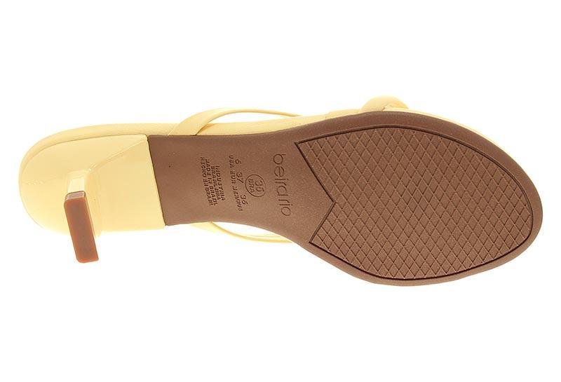 Tamanco Feminino Beira Rio 8549-100 Amarelo 6