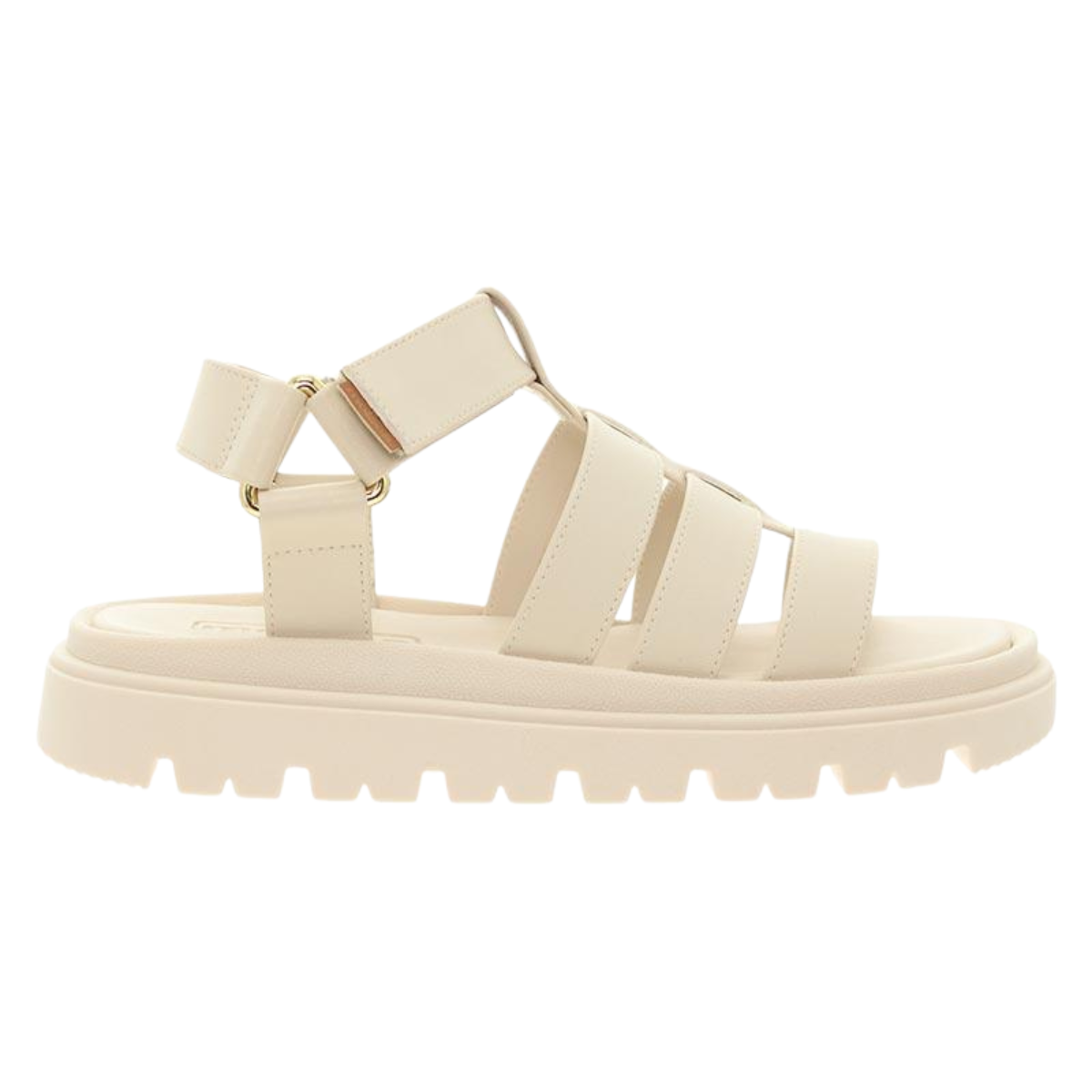Sandália Feminina Tratorada Moleca 5504-109 Off White 3