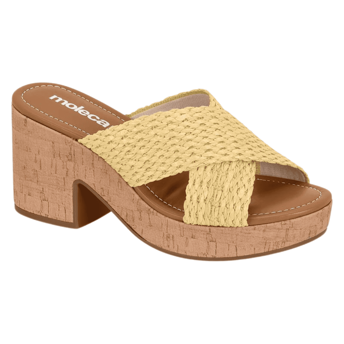 Tamanco Feminino Moleca Plataforma 5549-104