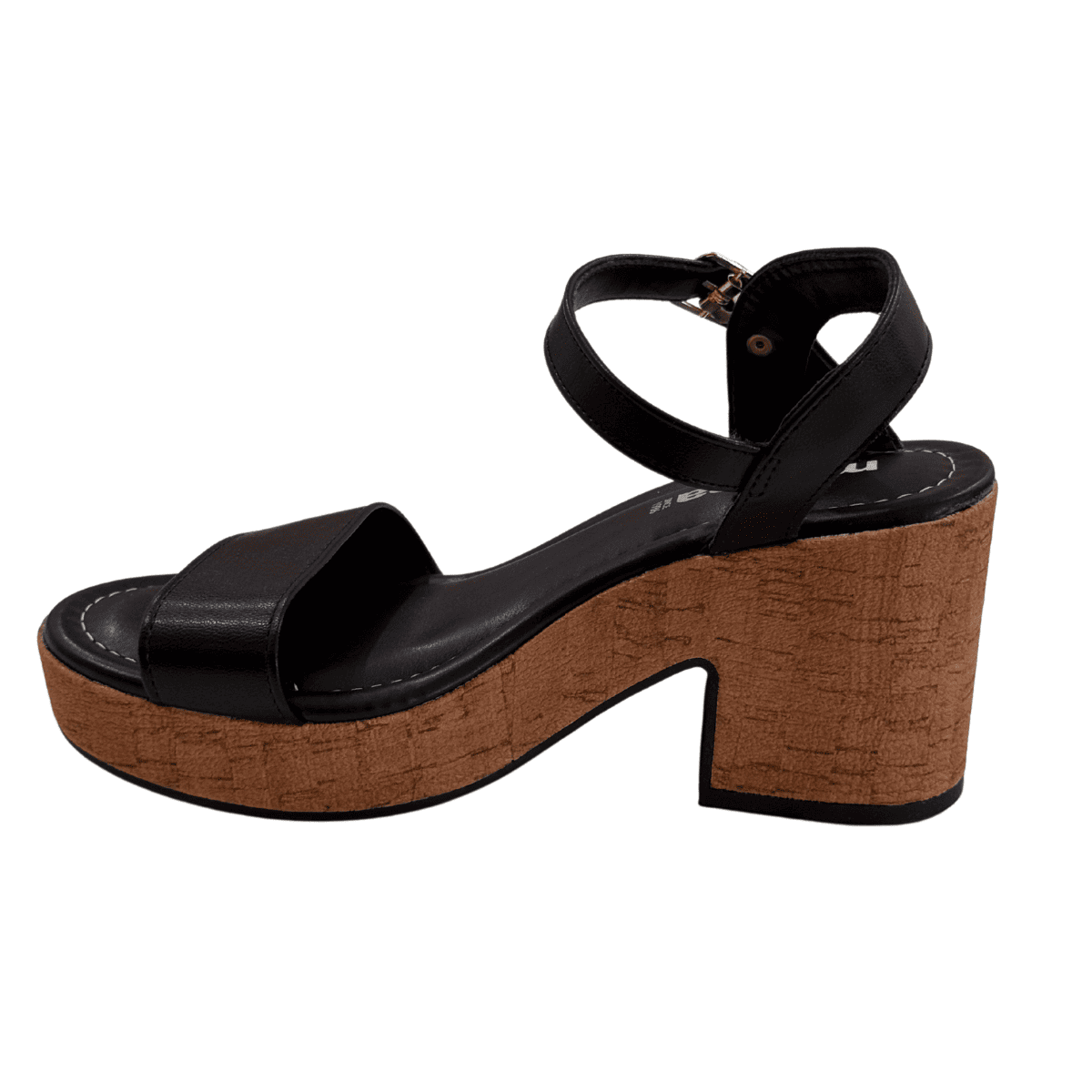Sandália Feminina Moleca Plataforma 5549-102 Preto 4