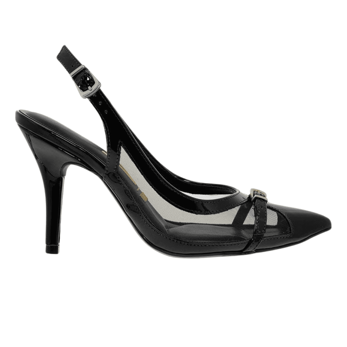 Sapato Scarpin Slingback Feminino Vizzano 1184-1802 Preto 6