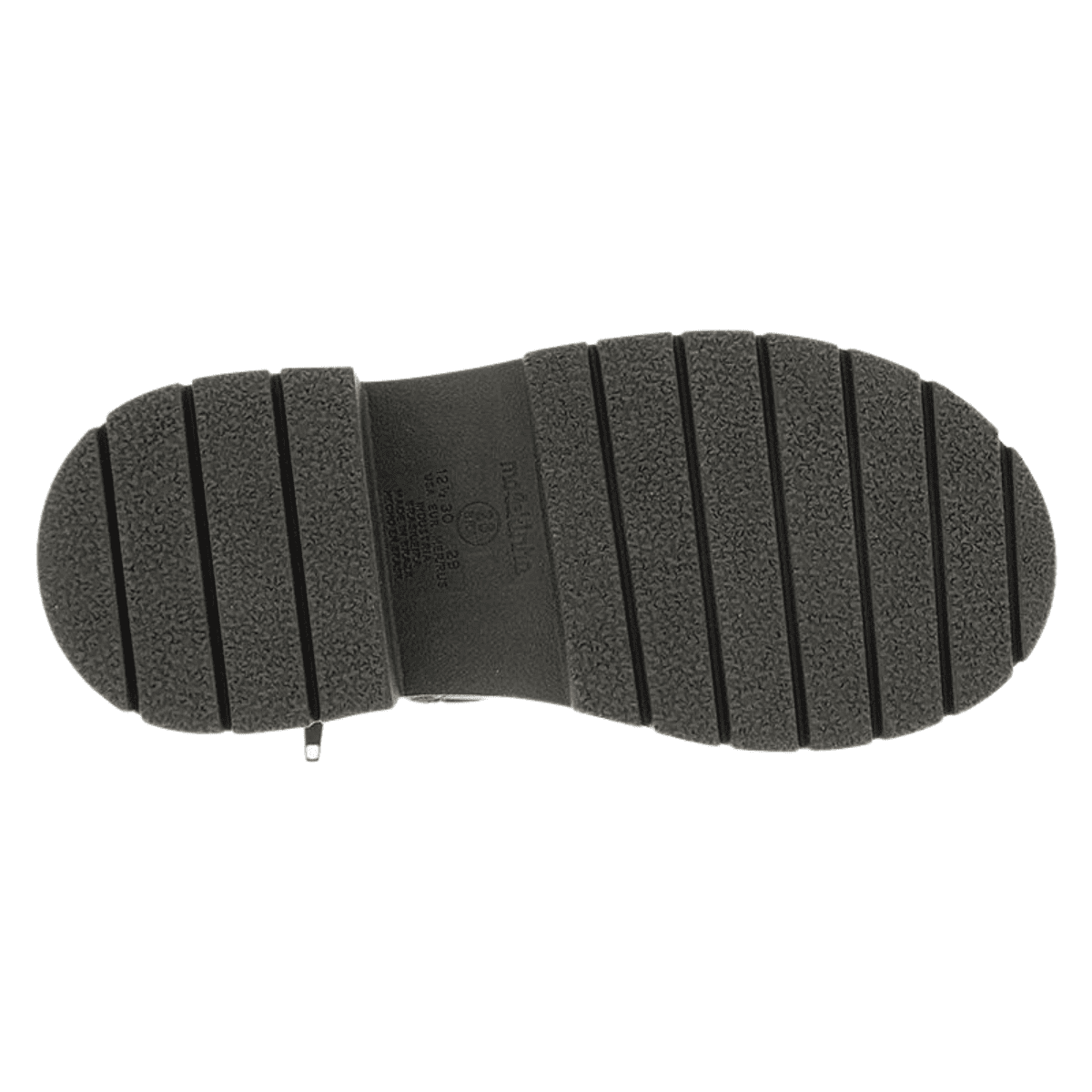 Bota Coturno Infantil Feminina Molekinha com Tachas e Fivelas 2182-114 Preto 2