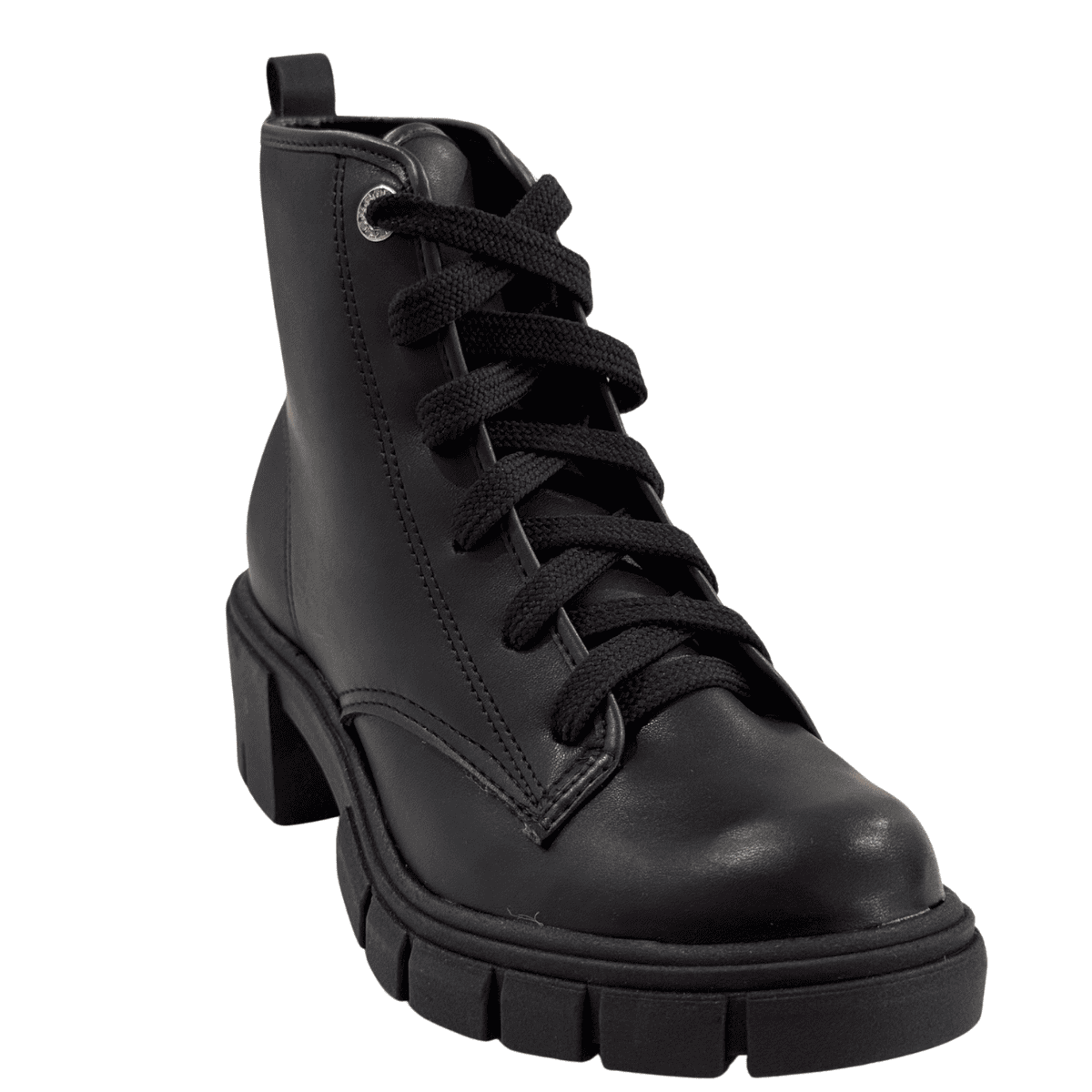 Bota Feminina Coturno Moleca Salto Médio 5338-211 Preto 3