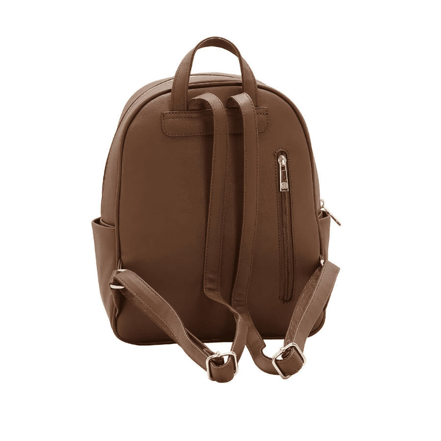 Mochila Feminina Chenson Mix de Texturas 8485266 Marrom 4