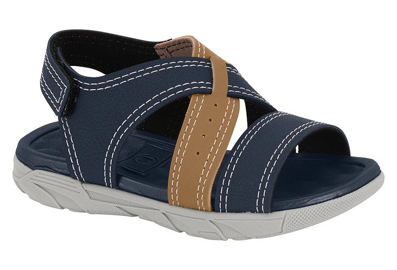 Sandália Infantil Molekinho 2135-168 com Tiras Cruzadas
