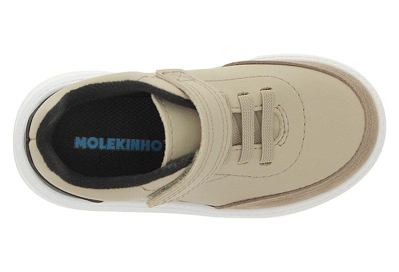 Tênis Infantil Molekinho 2631-110 Bege 4