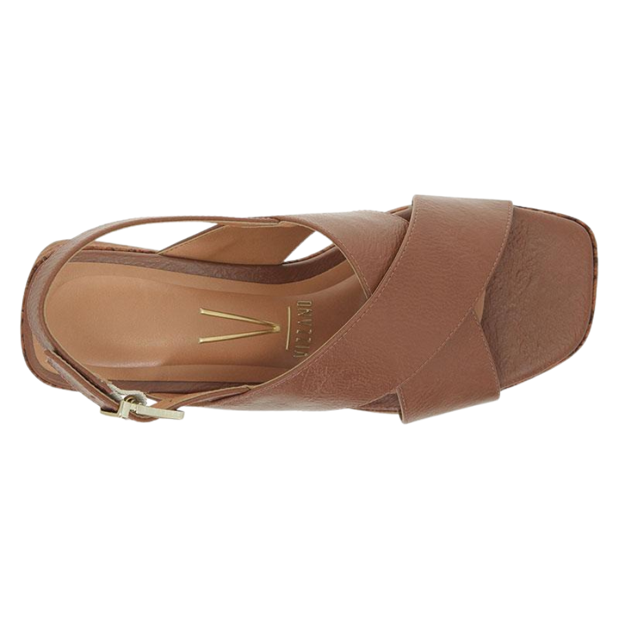 Sandália Feminina Anabela Vizzano 6559-101 Marrom 6