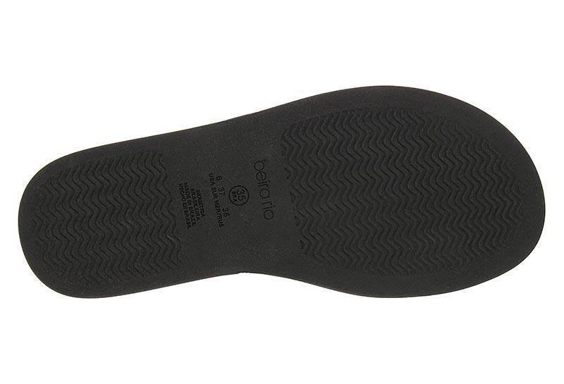 Sandália Feminina Papete Beira Rio 8488-125 Preto 6