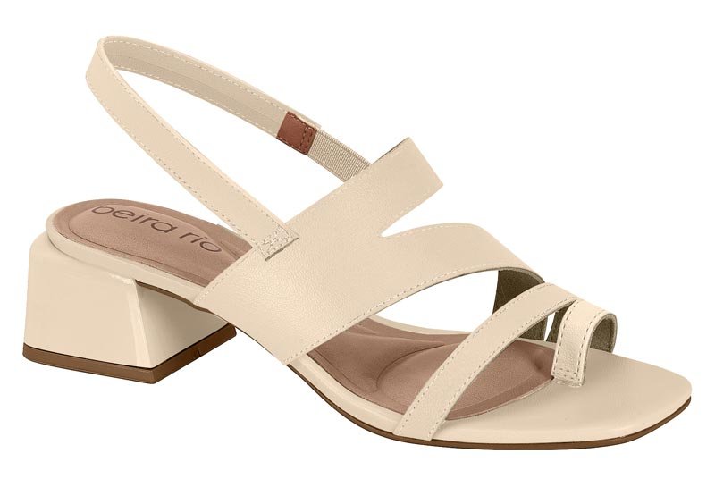 Sandália Feminina Beira Rio Salto Médio 8423-241