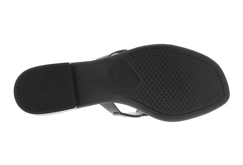 Rasteirinha Feminina Beira Rio com Pedrarias 8497-102 Preto 5