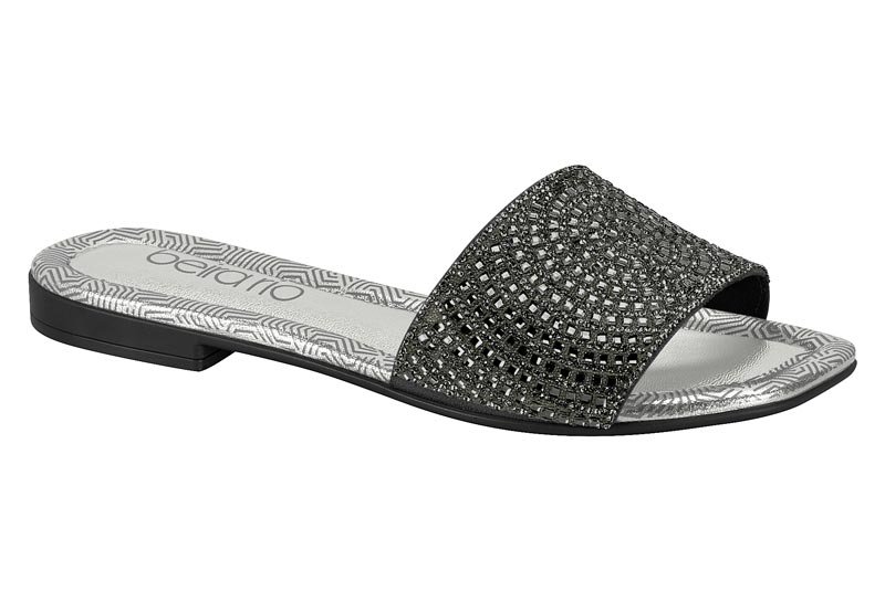 Rasteirinha Feminina Beira Rio com Pedrarias 8497-103