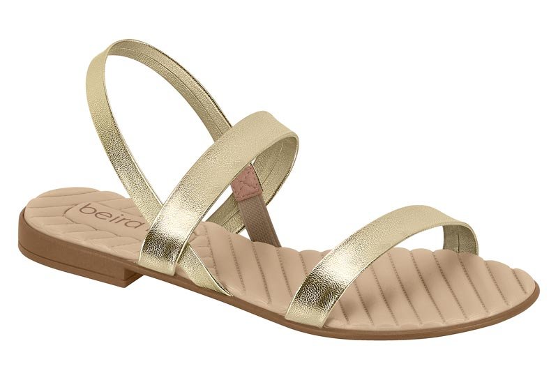 Sandália Feminina Rasteira Beira Rio 8519-113