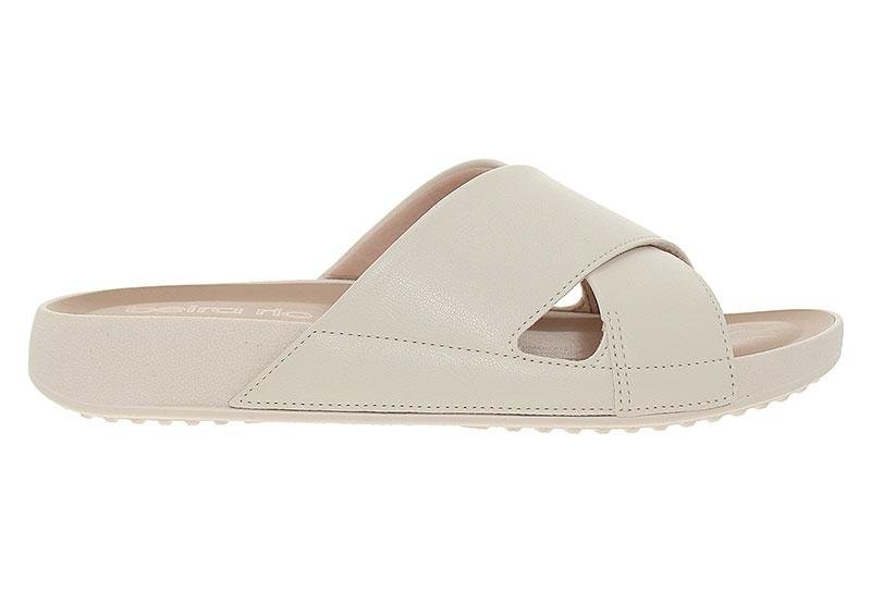 Sandália Feminina Beira Rio Slide 8542-101 Branco 2