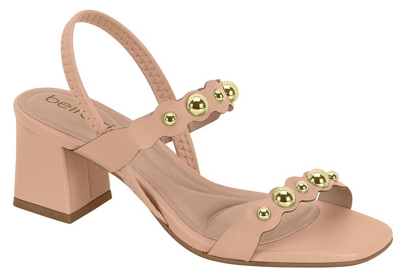 Sandália Feminina Beira Rio Salto Médio 8536-104