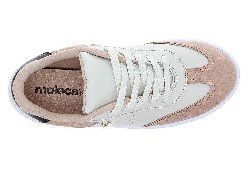 Tênis Casual Feminino Moleca 5782-318 Bege 5