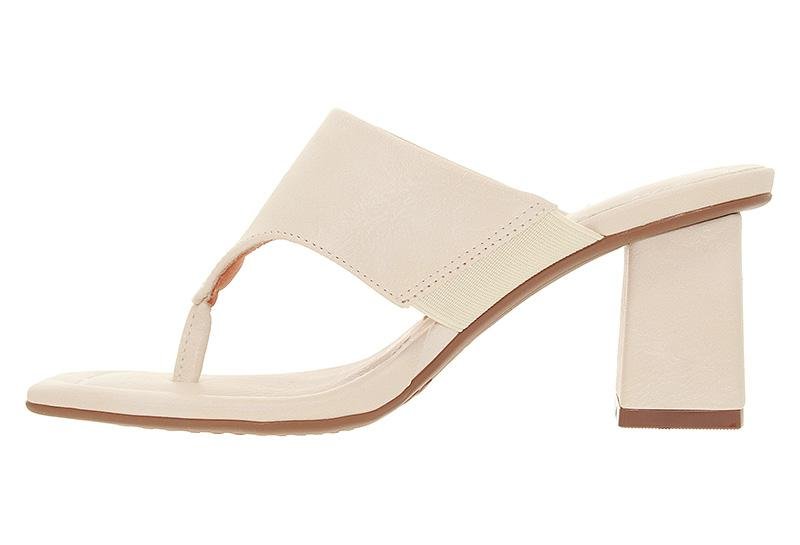 Tamanco Feminino Vizzano Salto Médio 6455-135 Branco 3