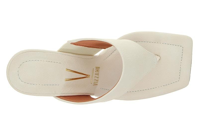 Tamanco Feminino Vizzano Salto Médio 6455-135 Branco 4