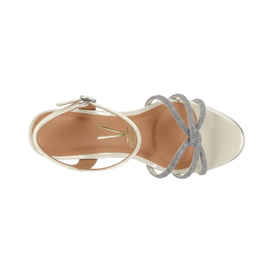 Sandália Feminina Vizzano com Brilho 6552-103 Prata 3