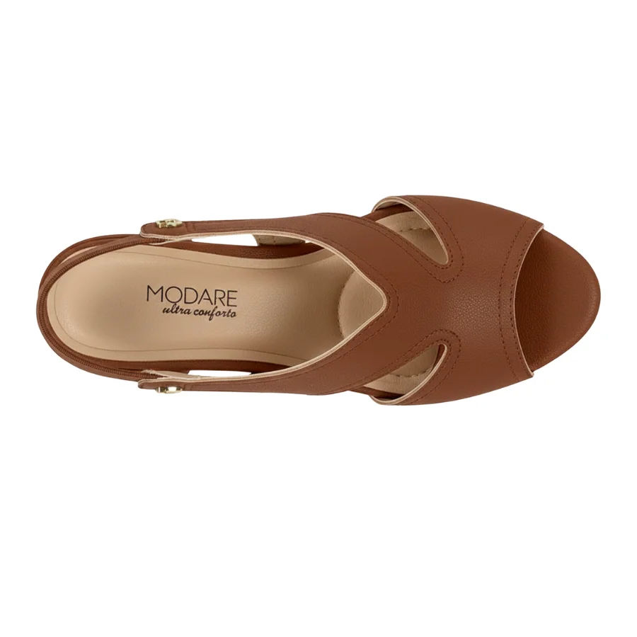 Sandália Feminina Modare Ultraconforto 7109-481 Marrom 2