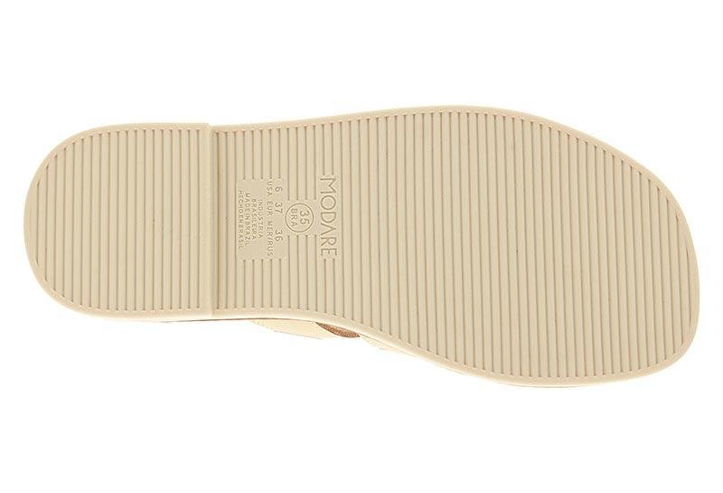 Sandália Rasteira Modare Ultraconforto 7205-105 Branco 5