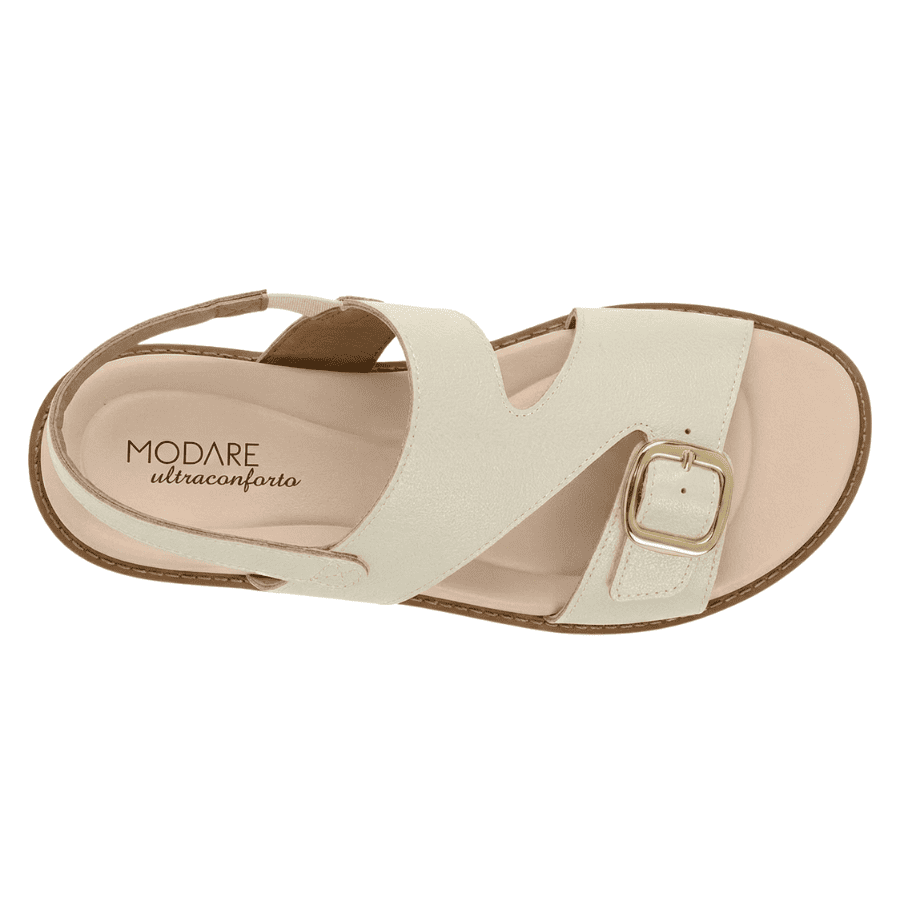 Sandália Feminina Modare Ultraconforto 7205-110 Branco 5
