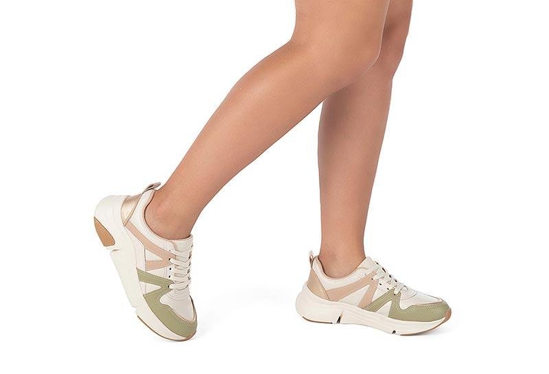Tênis Feminino Modare Ultraconforto 7401-102 Verde 2