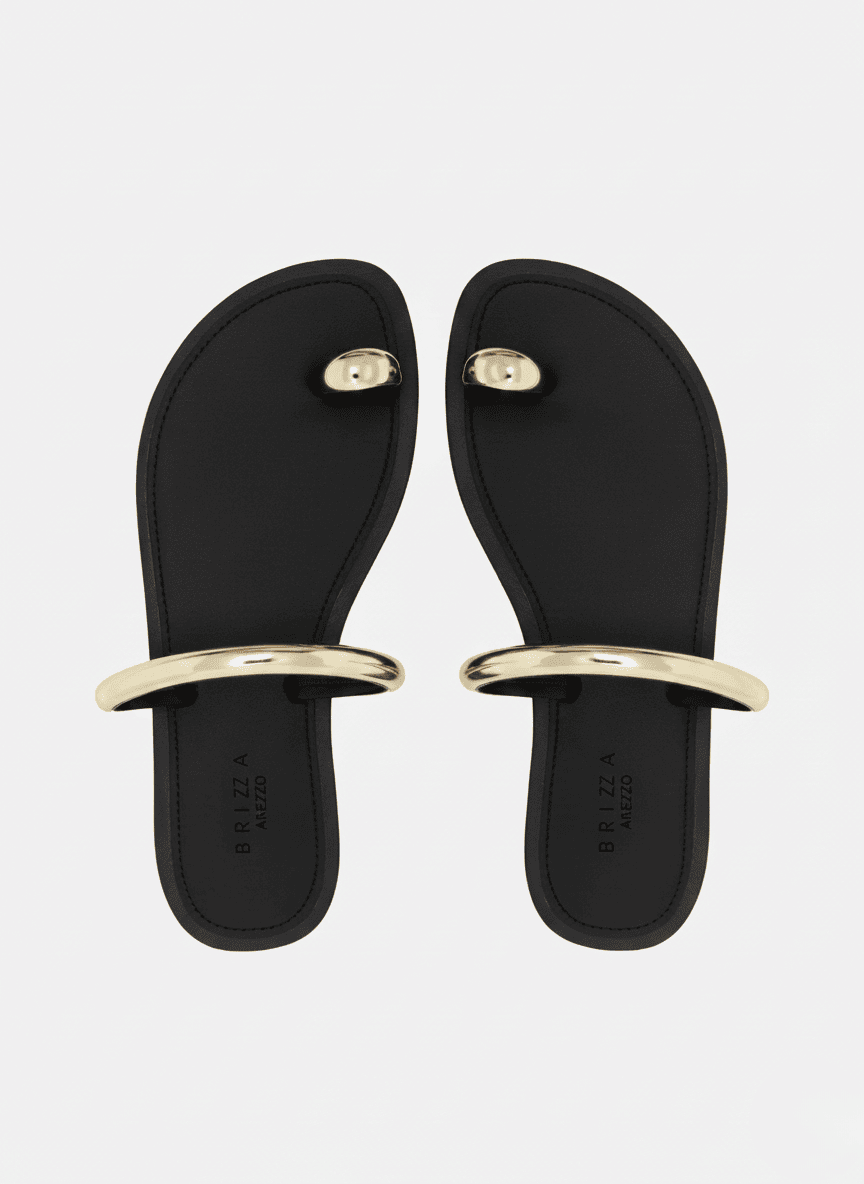 Sandália Rasteira Brizza Arezzo