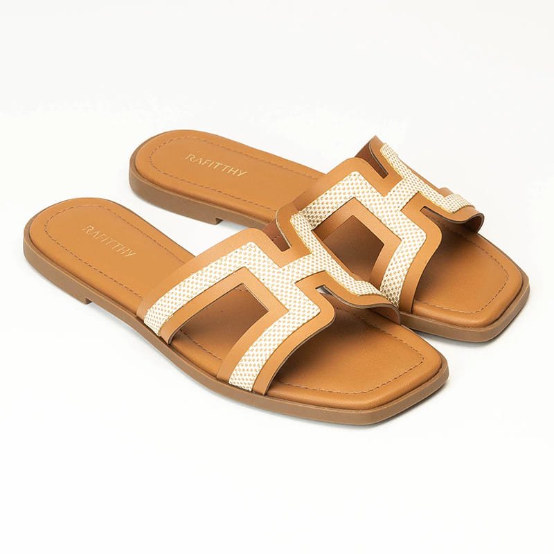 Sandália Rasteira Feminina Rafitthy 18.86003A