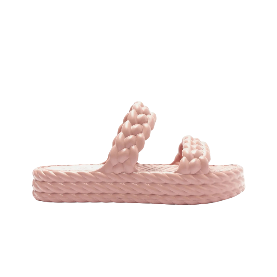 Sandália Flatform Brizza Arezzo Marrocos Up Rosa 2
