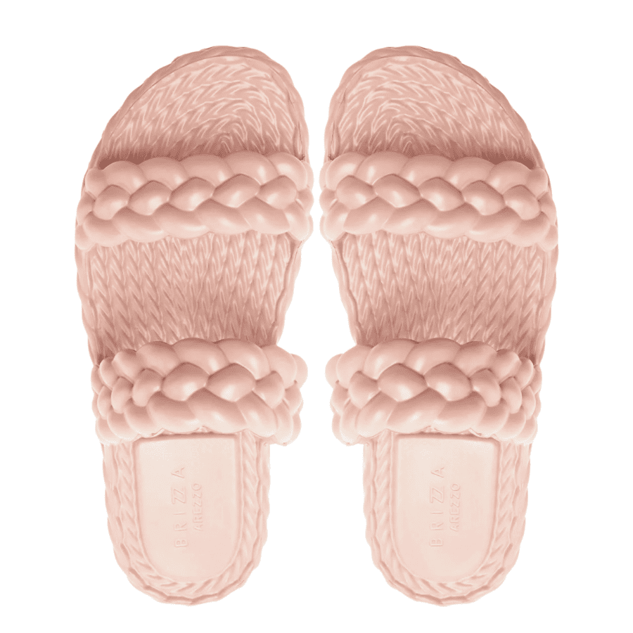 Sandália Flatform Brizza Arezzo Marrocos Up Rosa 3