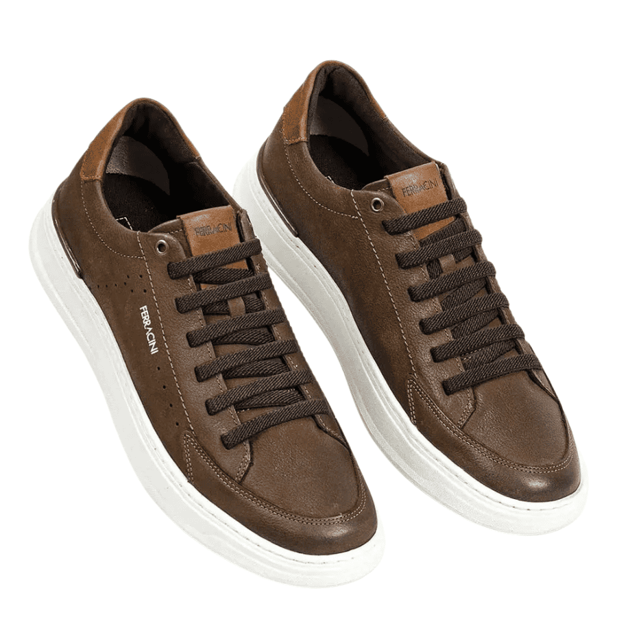 Sapatênis Masculino Ferracini Gold 2074 Marrom 3