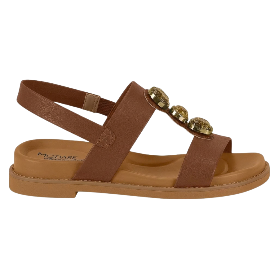 Sandália Feminina Modare Ultraconforto 7205-106 Marrom 2