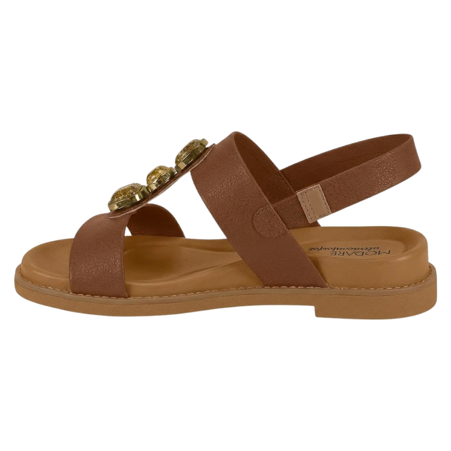 Sandália Feminina Modare Ultraconforto 7205-106 Marrom 3