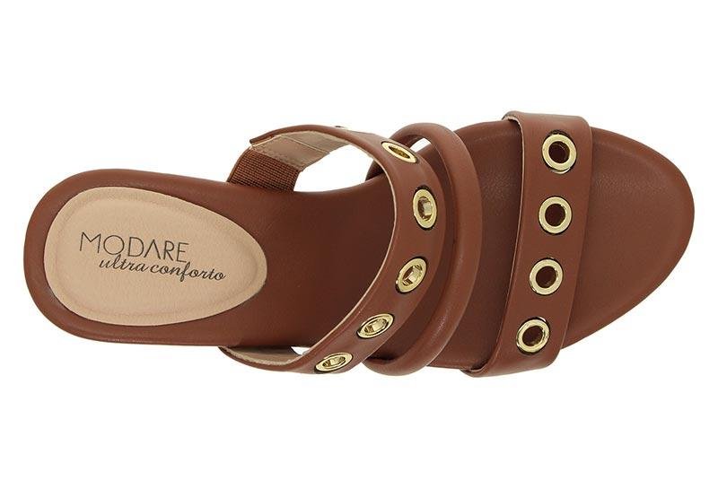 Tamanco Feminino Modare Ultraconforto 7187-110 Marrom 5