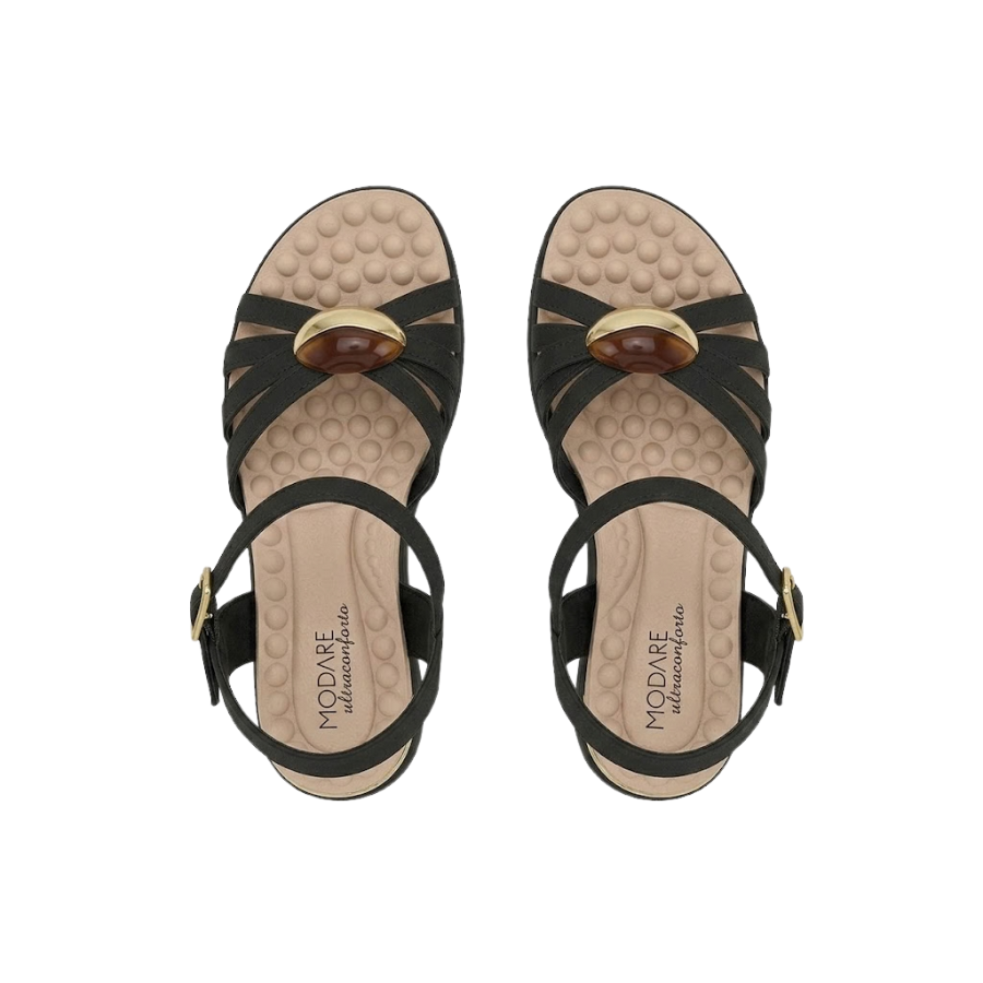 Sandália Feminina Modare Ultraconforto 7151-137 Preto 2