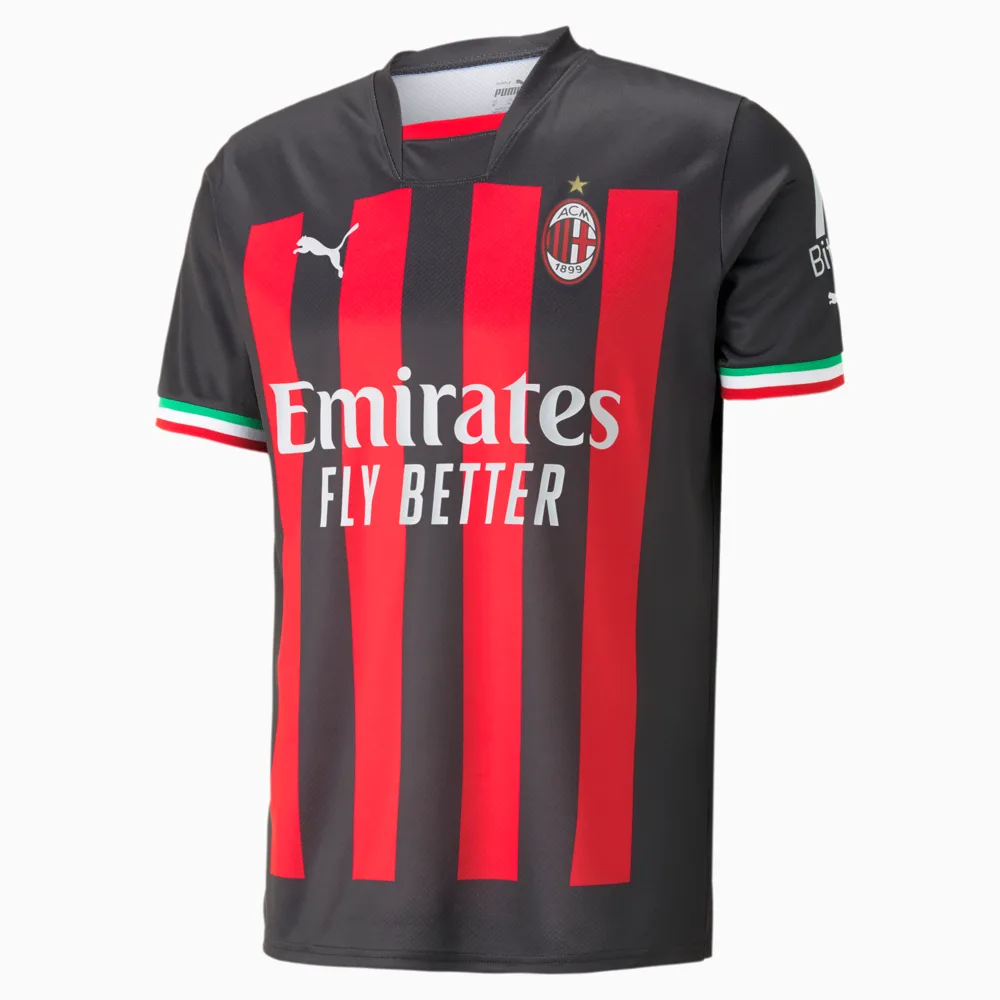 Camisa Puma Ac Milan I - masculino - preto
