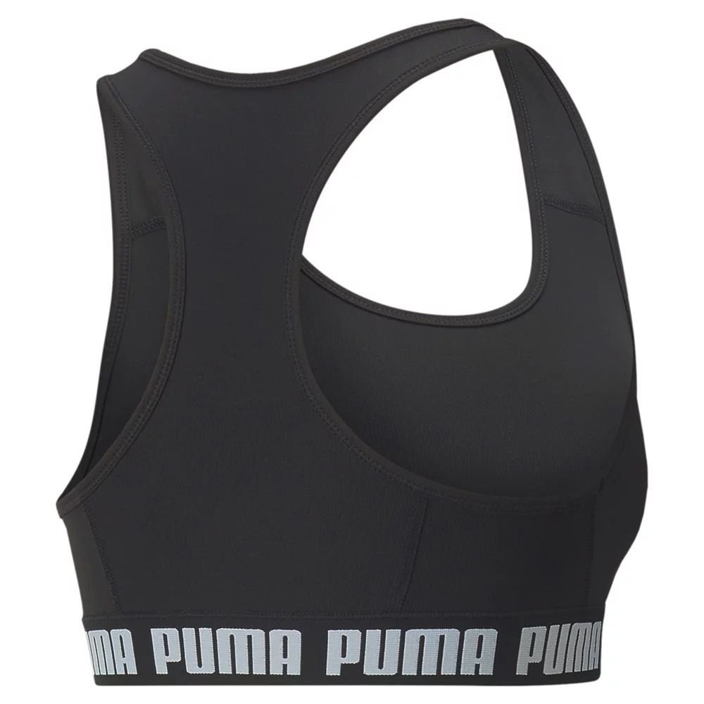 Top Puma Mid Impact Puma Strong Bra - feminino Preto 2
