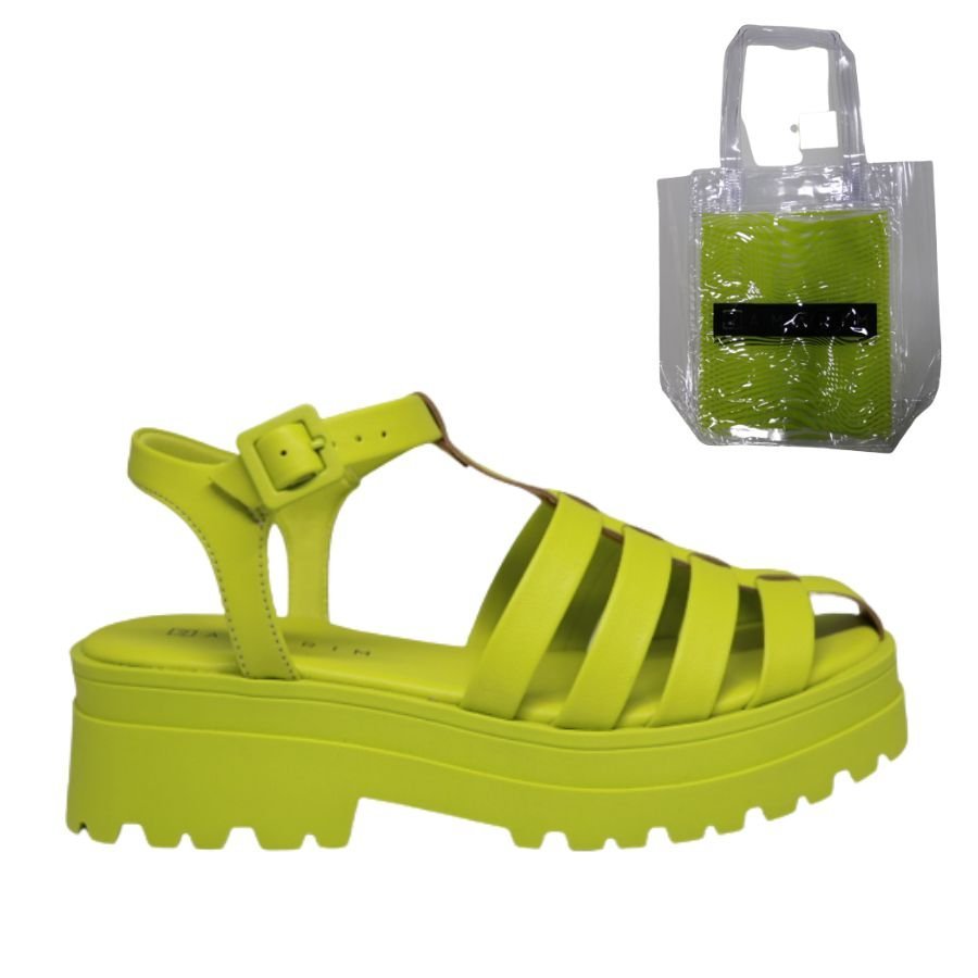 SANDALIA RAMARIM VEST PLUS FEMININA Verde 1