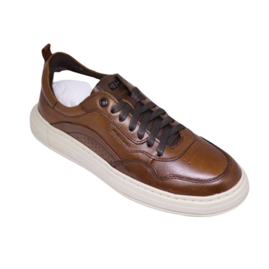 SAPATENIS DEMOCRATA MASCULINO 240201 TAN/TABACO Marrom 2