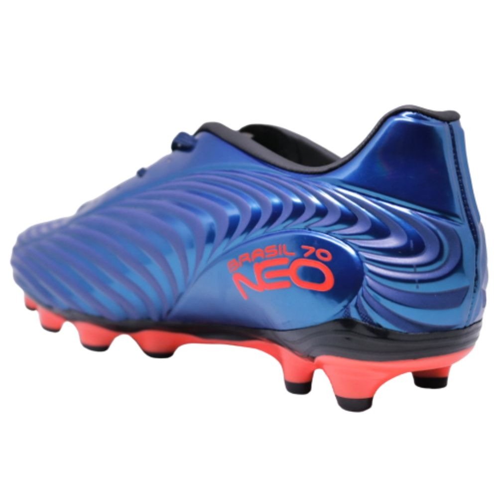 CHUTEIRA PENALTY CAMPO BRASIL 70 NEO Y-2 AZUL-CORAL Azul 3