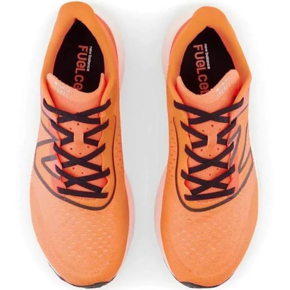 TENIS NEW BALANCE FUELCELL REBEL V3 MASCULINO-CORAL NEON Laranja 3