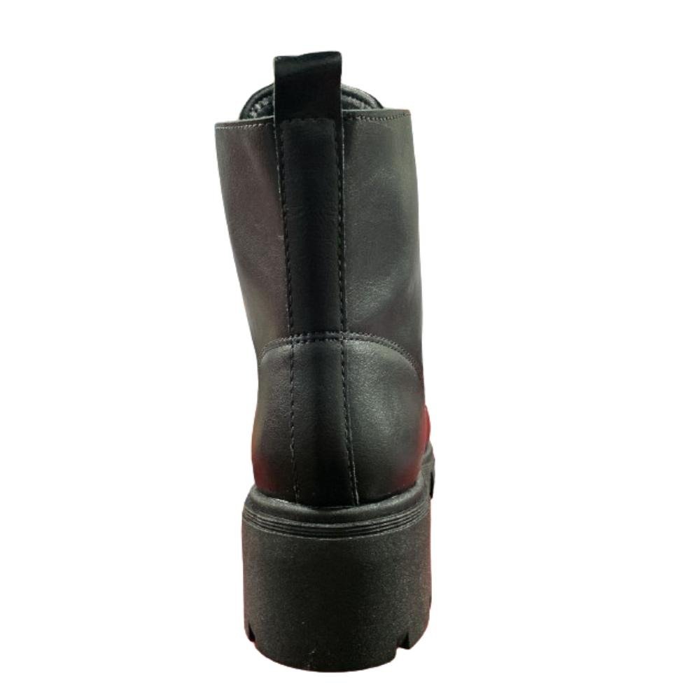 BOTA RAMARIM/ COTURNO - VEST VEGETAL PLUS/PRETA COM ILHOS PRATA -2412102 Preto 3