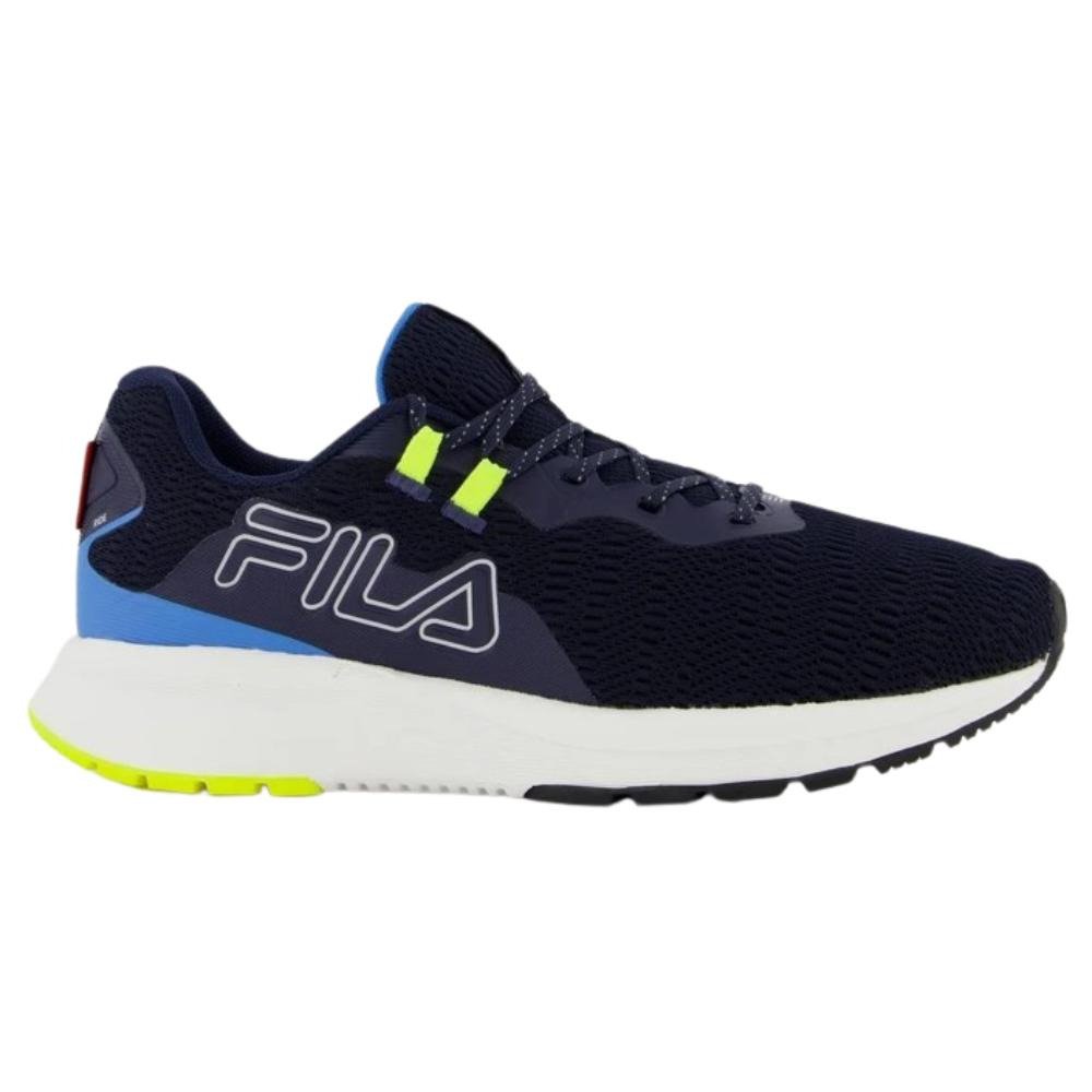 TENIS FILA RIDE MASCULINO MARINHO AZUL LIMA Azul 1
