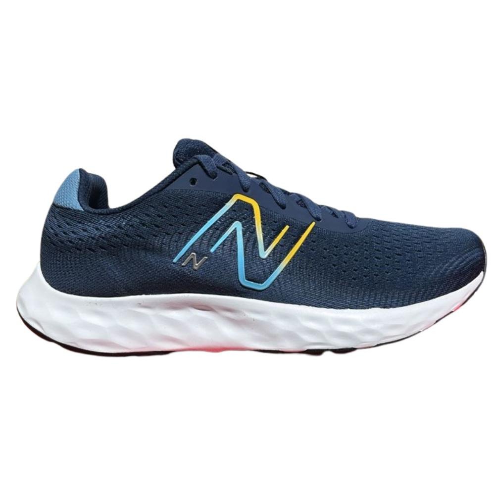 YA−MAN YJEA0L BLUE TENIS NEW BALANCE 520V8-MARINHO/AMARELO-M520ZN8 Azul