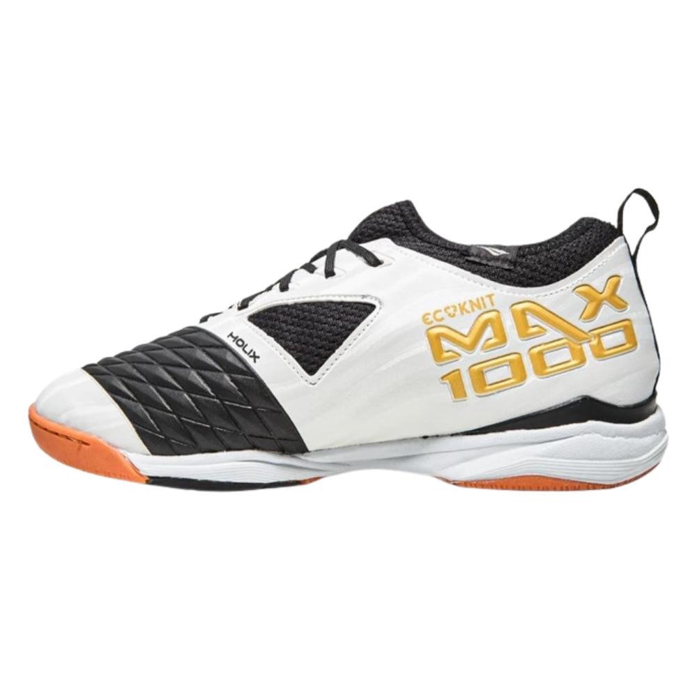 CHUTEIRA PENALTY MAX 1000 ECOKNIT BRANCO-DOURADO-PRETO Branco/Dourado 3