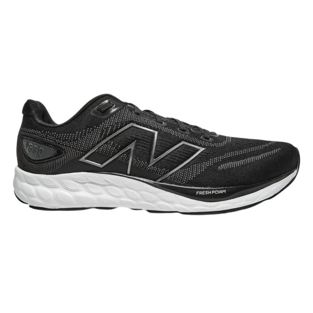 TENIS NEW BALANCE FRESH FOAM 680V8 MASCULINO-PRETO/BRANCO-M680ZK8 Preto/Branco 1