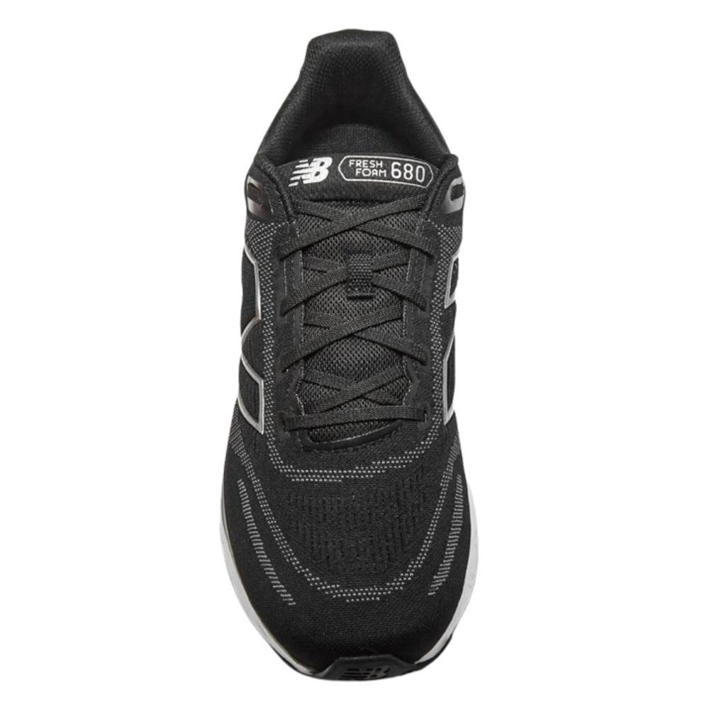 TENIS NEW BALANCE FRESH FOAM 680V8 MASCULINO-PRETO/BRANCO-M680ZK8 Preto/Branco 4