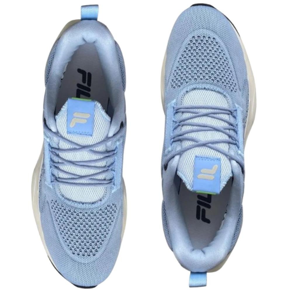 Tênis Fila Master Feminino - Azul Claro/Prata/Verde Azul Claro/Prata 3